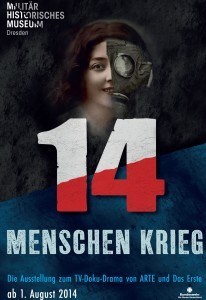 Ausstellung: „14 Menschen Krieg“ in Dresden
