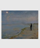 Peder Severin Krøyer (1851-1909) Die blaue Stunde, 1907 Öl auf Leinwand Bez. u. re.: S. K: Skagen 24. Mai 1907 