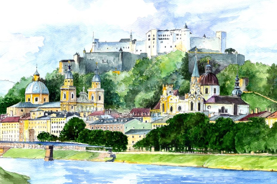 salzburg-aquarell