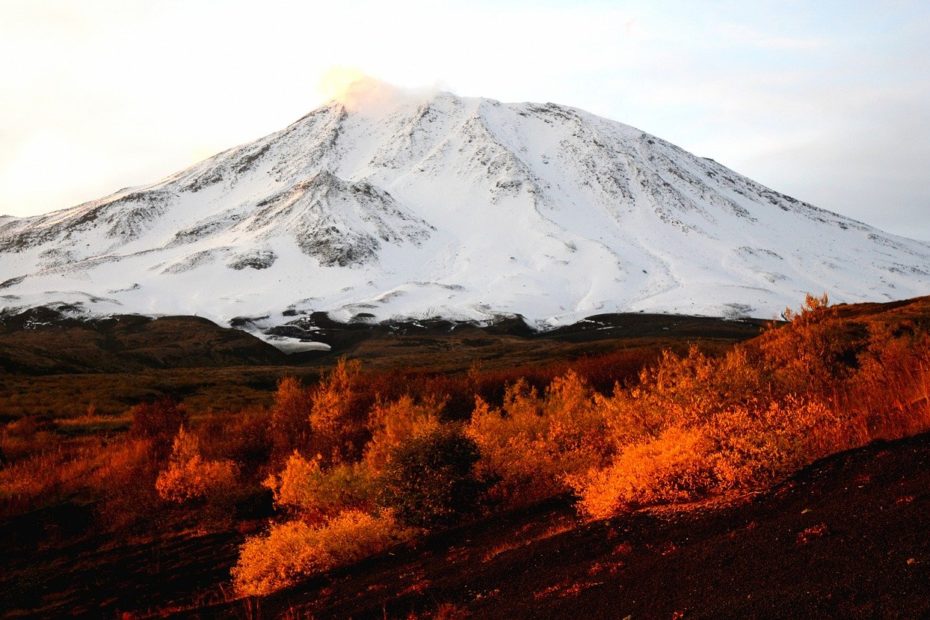 vulkan in Kamtschatka