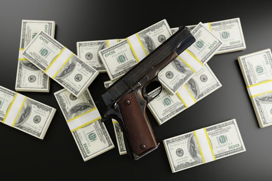 geld und pistole